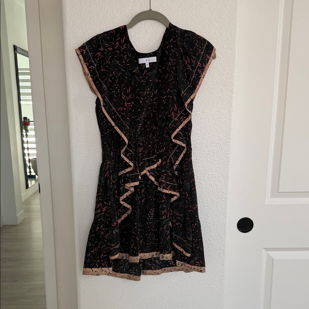 IRO  Ruffle Mini Dress